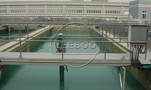 鑫利向泰興濱江污水處理廠供應防水